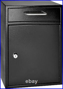 Mail Boss Heavy Duty Grade Steel High Security Adjustable Key Cabinet, Black