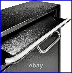 Mail Boss Heavy Duty Grade Steel High Security Adjustable Key Cabinet, Black