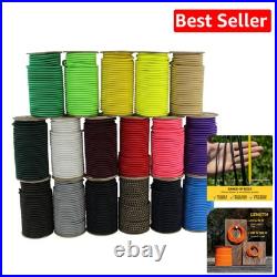 Marine Grade Bungee Cord 3/8 x 100ft Heavy Duty Dacron Polyester 300lbs