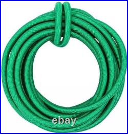 Marine Grade Bungee Cord 3/8 x 100ft Heavy Duty Dacron Polyester 300lbs