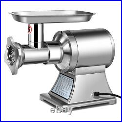 Meat Grinder Heavy Duty Stainless Steel Commercial Grade 1.5HP 1100W 550LBS/h