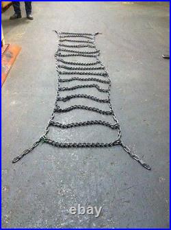 Military Grade Heavy Duty Tire Chain 16.00-24/25, 445/95-25, 1 Pair, New