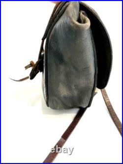Mountain Man Possibles Bag, Heavy Duty Harness Grade Leather, Saddle Bag Style