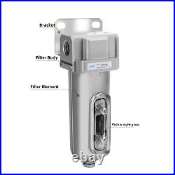 NANPU Industrial Grade Heavy Duty Compressed Air Desiccant Dryer, in Line Filter