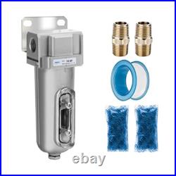 NANPU Industrial Grade Heavy Duty Compressed Air Desiccant Dryer, in Line Filter