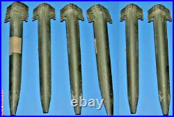 NOS 100 Heavy Duty Military Tent Stakes Antenna 60/61 Grade Aluminum 12 LG Camo