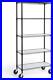 NSF Commercial Grade Heavy Duty Wire Shelving WithWheels, Leveling Feet & Liners