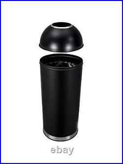 Open Top Dome Trash Can 17 Gallon/65 Liter Commercial Grade Heavy Duty Trash Can