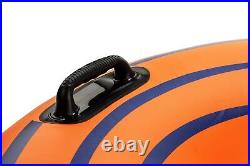 Orange 48 Premium River Tube with Handles- Heavy Duty, Commercial Grade