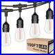 Outdoor String Lights LED 100FT Commercial Grade Heavy Duty with 30 Sockets 32 S