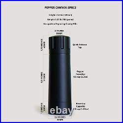 Pepper Cannon Professional Grade Heavy Duty High Output Pepper Mill