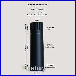 Pepper Cannon Professional Grade Heavy Duty High Output Pepper Mill