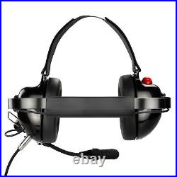 Professional Grade Heavy Duty Headphone PTT for Kenwood Viking VP5000 VP6000