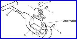 Professional Grade Heavy-Duty Pipe Cutter with 3-Wheel Conversion 2-A Model