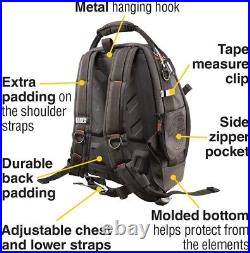 Professional-Grade Heavy-Duty Tool Bag Backpack for Durability and Toughness