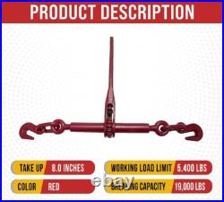 Professional Grade Load Binding 4 Pack Heavy-Duty Ratchet Binders 5400 lbs