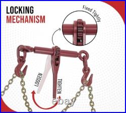 Professional Grade Load Binding 4 Pack Heavy-Duty Ratchet Binders 5400 lbs