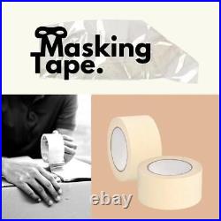 Professional Grade Masking Tape Heavy Duty Adhesive Tapes Select Your Size & Qty