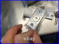 Qty4 CAL-ROYAL CB162 US26D Double Cylinder Deadbolt GRADE 2 HEAVY DUTY SC1 KD