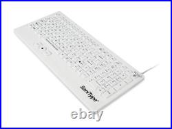 Rugged-Point Industrial-Grade Heavy-Duty Full-Size Washable Keyboard with Tr