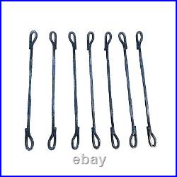 Sandbaggy 8 Heavy-Duty S-Panel Tie Concrete Loop Ties Construction Grade