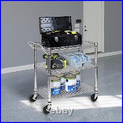 Seville Classics Heavy-Duty Commercial-Grade Utility Cart, NSF Listed