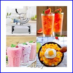 Shaved Ice Machine Professional Commercial Grade, Heavy Duty Large Ice Shaver