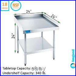 Stainless Steel Equipment Stand Heavy Duty, Commercial Grade, with Undershelf