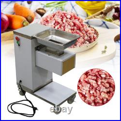 Stainless Steel Meat Cutting Machine 500kg Hour Commercial Grade Heavy Duty