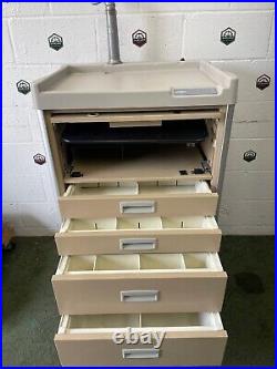 Stanley Inner Space Heavy Duty Medical Grade Storage/ Tool Cabinet, 4 Drawer