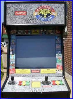 Street Fighter 2 Champion Edition Arcade-heavy Duty-commercial Grade-lcd Monitor