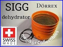 Swiss Made SIGG Dörrex Dehydrator Commercial Grade Heavy Duty 110v, 350 watts