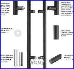 TG-6012 36 Inches Solid Standoffs Heavy-Duty Commercial Grade-304 Stainles