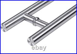 TOGU Heavy Duty Door Pulls, Commercial Grade 304 Stainless Steel Push Pull