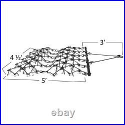 Titan Attachments Heavy Duty Drag Harrow 4.5 FT x 5 FT Leveling Grading Steel