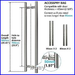 Togu TG-6012 36 inches Solid Standoffs Heavy-Duty Commercial Grade-304 Stainl