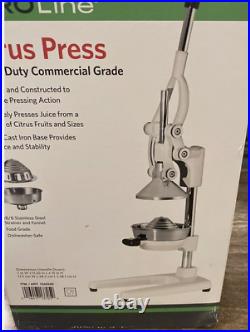 Tramontina ProLine Heavy-duty Commercial Grade Citrus Press WHITE NIB