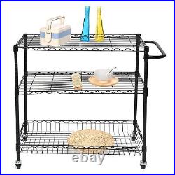 Trolley Heavy-Duty Commercial Grade Food Storage Roller Rust-Resistant Large