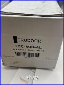 Trudoor TDC-400-AL Grade-1 Heavy-Duty Door Closer Size 1-6 Cast Iron