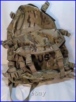 USGI Heavy-Duty Canvas Tactical Military-Grade Assault Backpack USA Camo
