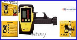Universal Rotary Laser Detector Heavy-Duty Dual Display Bubble Level