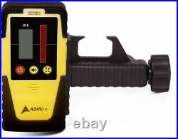 Universal Rotary Laser Detector Heavy-Duty Dual Display Bubble Level