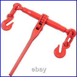 VEVOR Chain Load Binder 5/16-3/8 inch Grade 80 Chain Binders Tie Down 4 Pieces