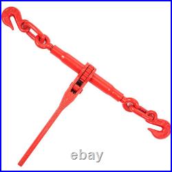 VEVOR Chain Load Binder 5/16-3/8 inch Grade 80 Chain Binders Tie Down 4 Pieces