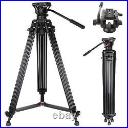Video Tripod, 74 Professional Heavy Duty Camera Tripods with Quick Release P