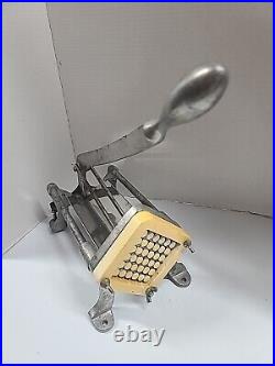 Vintage COMMERCIAL GRADE FRENCH FRENCH FRY Potato CUTTER Heavy Duty Bolt Down