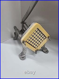 Vintage COMMERCIAL GRADE FRENCH FRENCH FRY Potato CUTTER Heavy Duty Bolt Down
