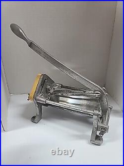 Vintage COMMERCIAL GRADE FRENCH FRENCH FRY Potato CUTTER Heavy Duty Bolt Down