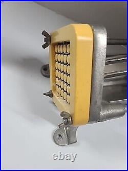 Vintage COMMERCIAL GRADE FRENCH FRENCH FRY Potato CUTTER Heavy Duty Bolt Down