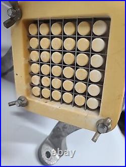 Vintage COMMERCIAL GRADE FRENCH FRENCH FRY Potato CUTTER Heavy Duty Bolt Down